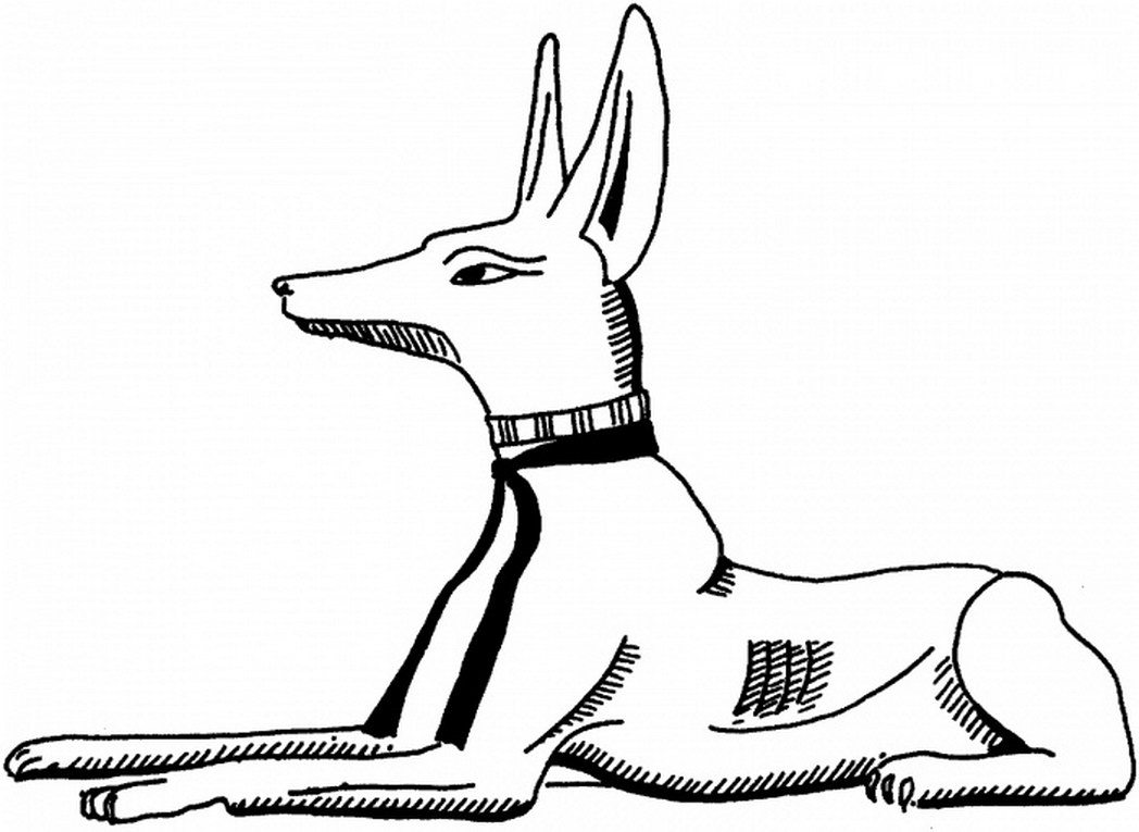 1048x765 Ancient Egypt Jackal Coloring Page Super Coloring Pages