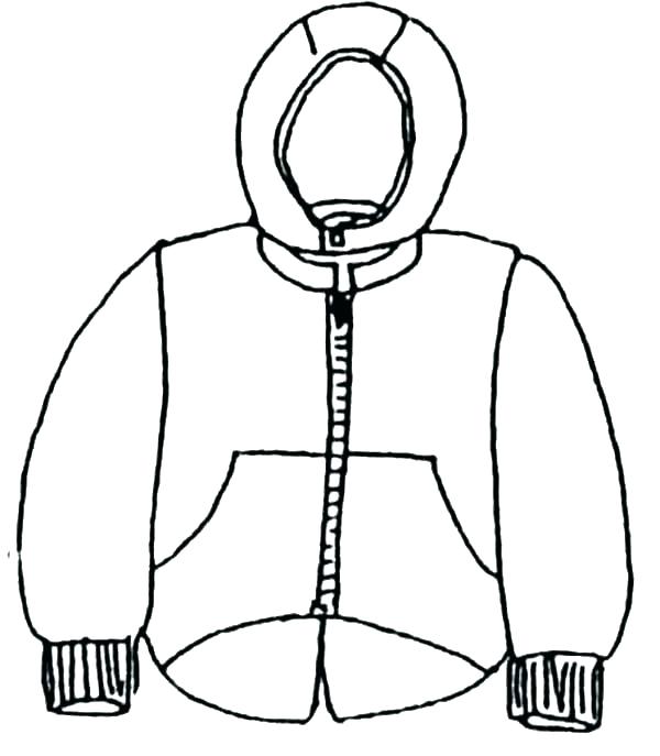 600x687 Coloring Pages Of Winter Clothes Winter Coat Coloring Page Winter