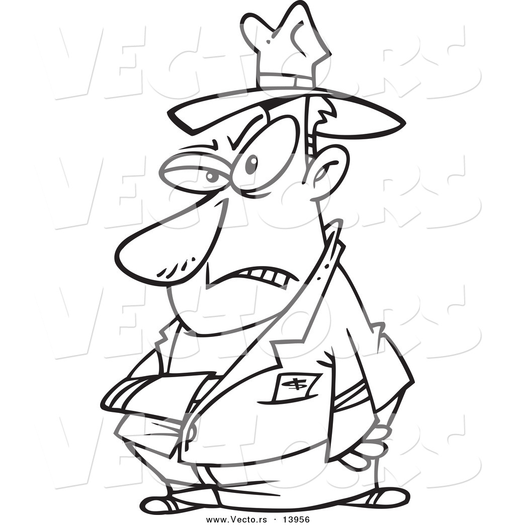 1024x1044 Vector Of A Cartoon Mean Villain Reaching Into His Jacket