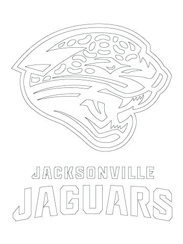 360x480 Nfl Para Colorear Para Jaguars Logo Coloring Page From Category
