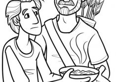 235x165 Jacob And Esau Coloring Pages Erf Coloring