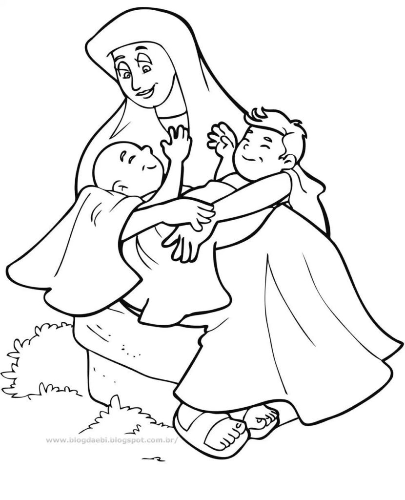 830x1024 Jacob And Esau Coloring Pages Barriee