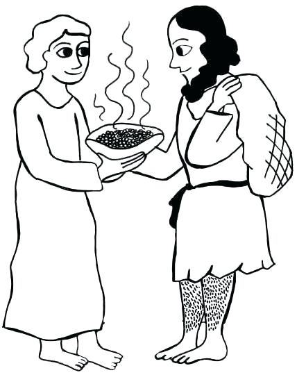 Jacob And Esau Coloring Pages Printable at GetDrawings | Free download