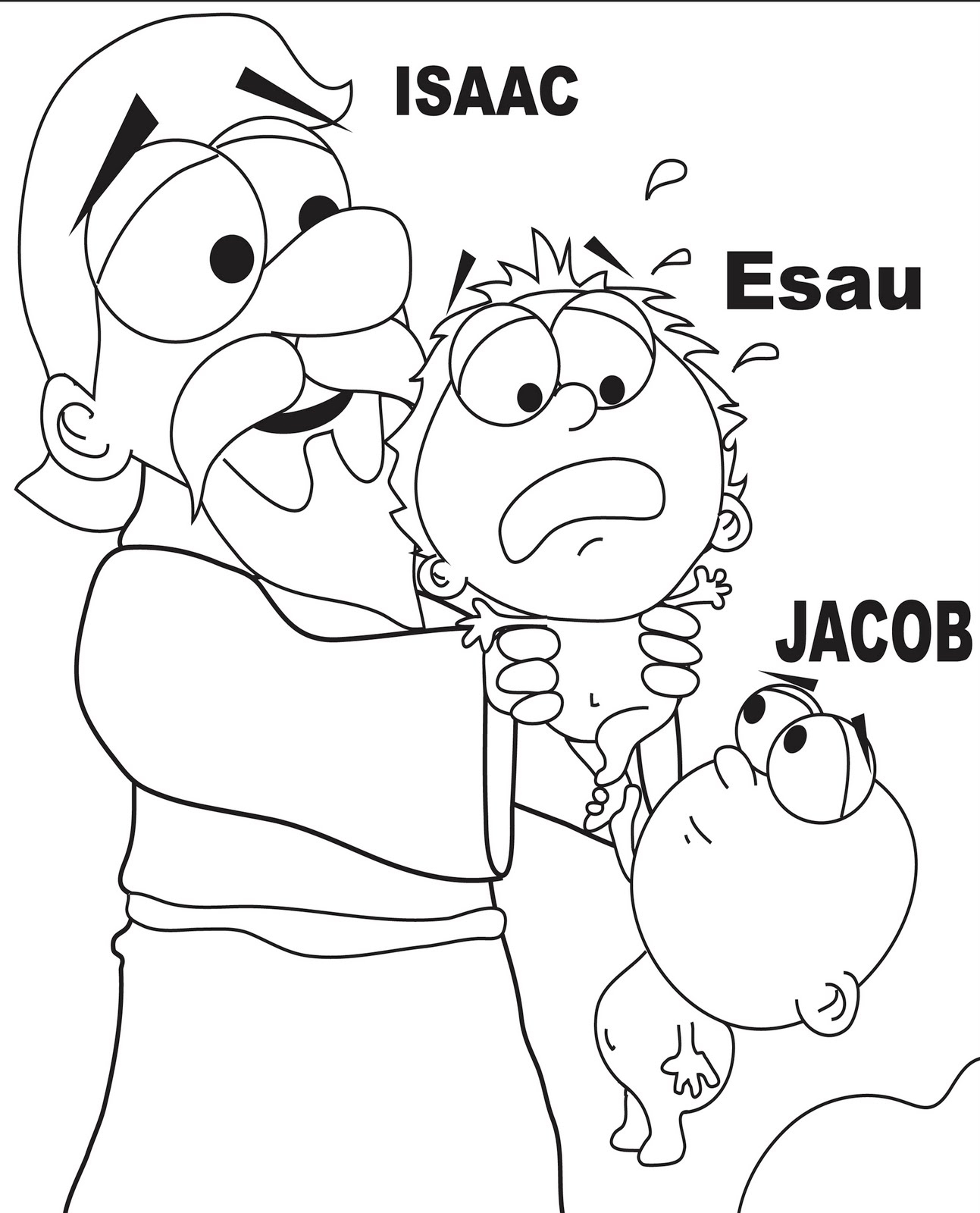 1293x1600 Jacob And Esau Coloring Pages Download Coloring Book