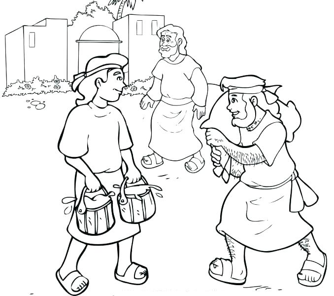 678x600 Free Printable Coloring Pages Of Jacob And Esau Lesson Esau