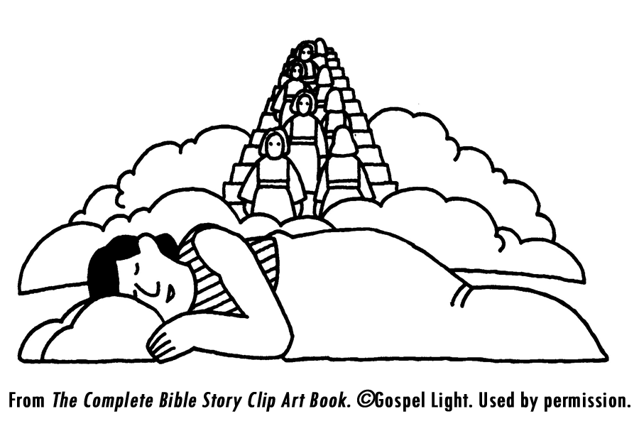 900x600 Joseph Dream Coloring Page