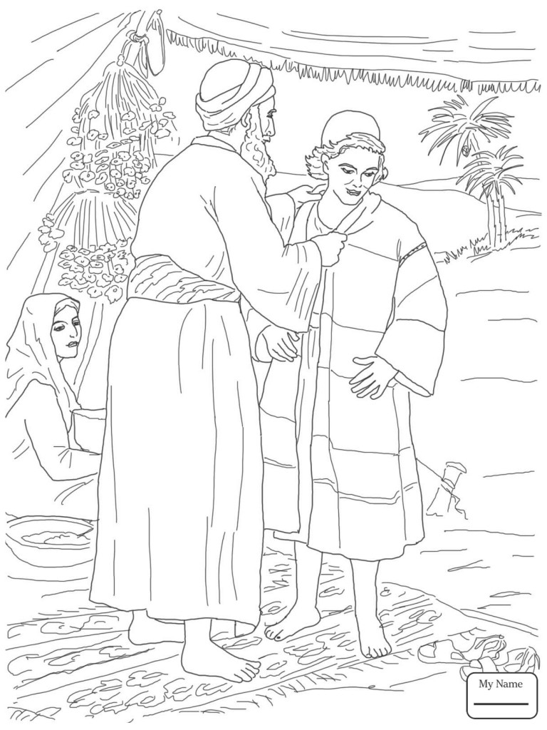 768x1024 Joseph Son Of Jacob Coloring Pages