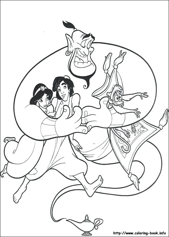 567x794 Jafar Coloring Pages