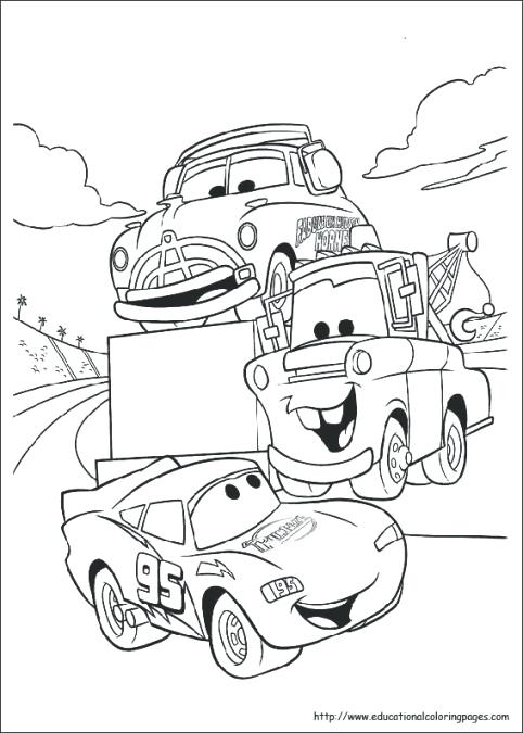 482x675 Free Cars Coloring Pages Cars Coloring Pages Printable Car