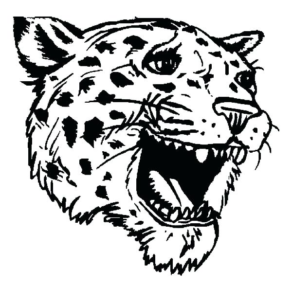 600x588 Jaguar Coloring Pages Jaguar Head Coloring Pages Jaguar Car