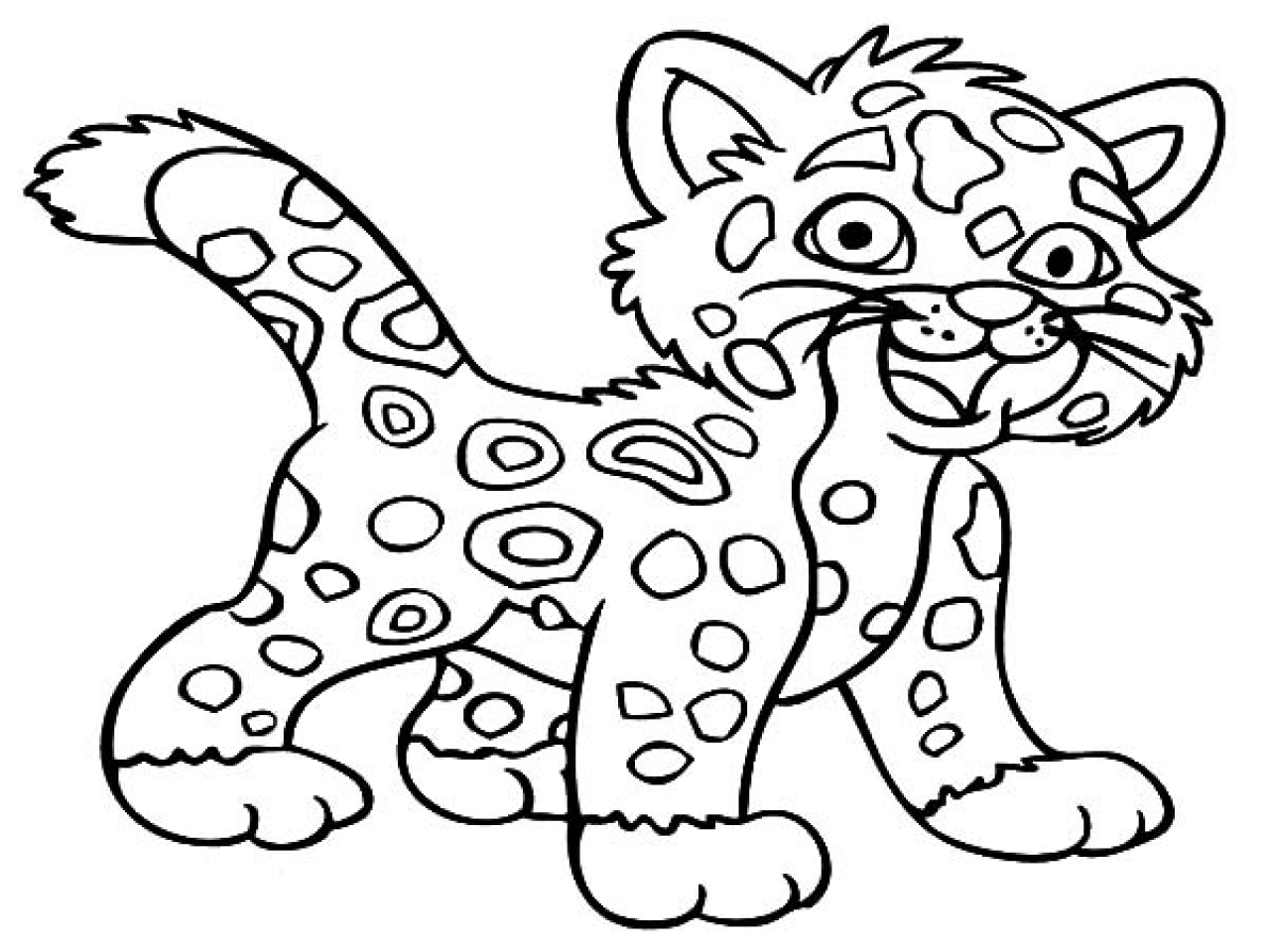 1280x960 Jaguar Coloring Pages Images Free Coloring Pages
