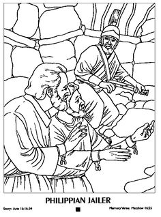236x318 Paul And Silas In Jail Coloring Page Sunday School Coloring