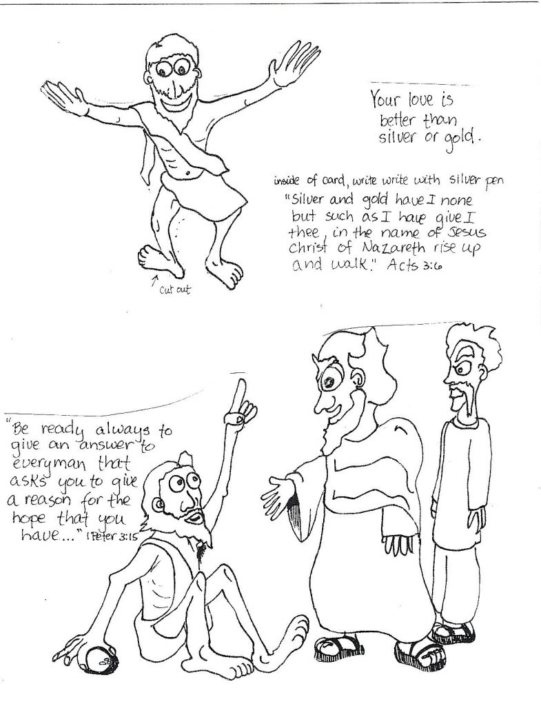 785x1024 Peter And John In Jail Coloring Page