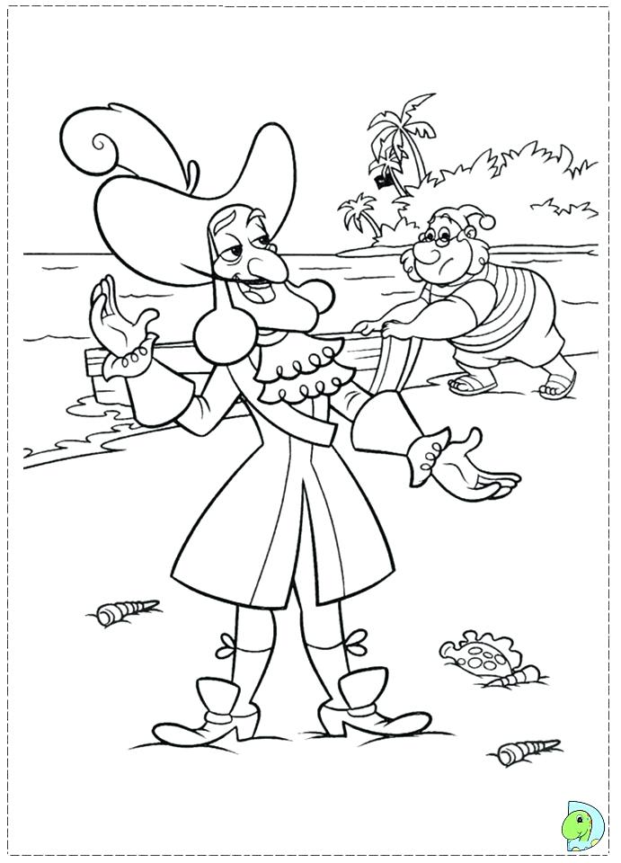 691x960 Jake The Neverland Pirates Coloring Pages Coloring Page