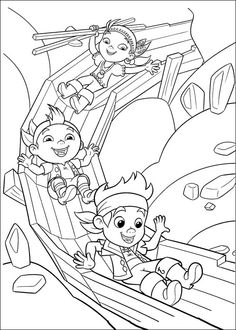236x330 Jake And The Never Land Pirates Coloring Picture Coloring Pages