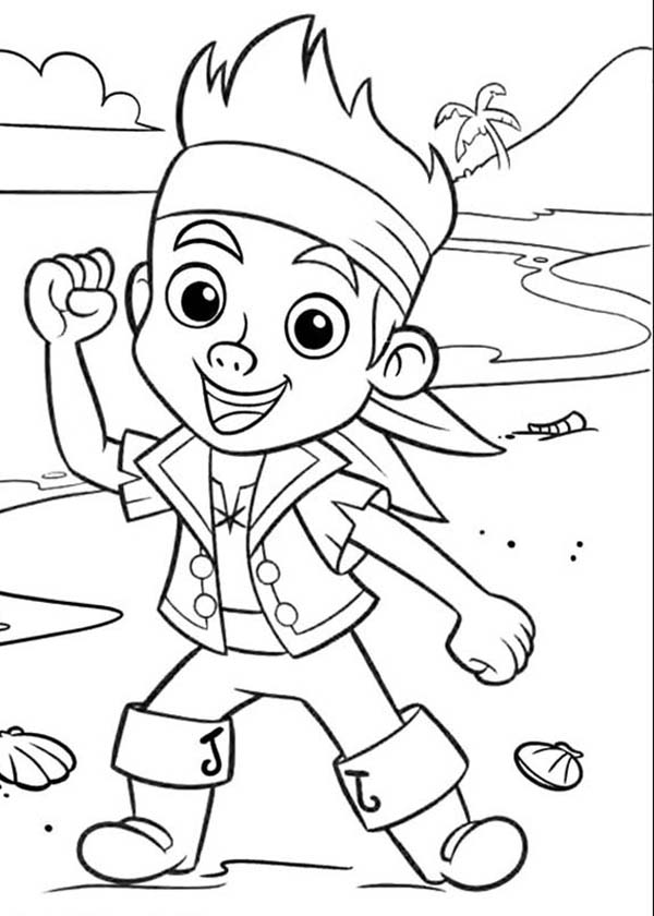 600x840 Jake And The Neverland Pirates Coloring Pages