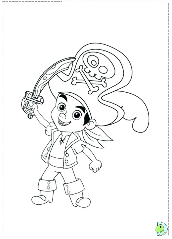 691x960 Jake And The Neverland Pirates Coloring Pages The Pirates Coloring