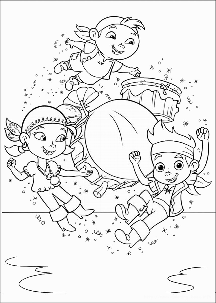 857x1200 Jake And The Neverland Pirates Izzy Coloring Pages Copy Free