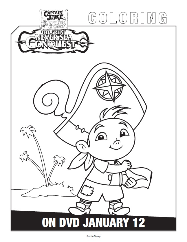 646x836 Free Printable Jake And The Never Land Pirates Coloring Pages