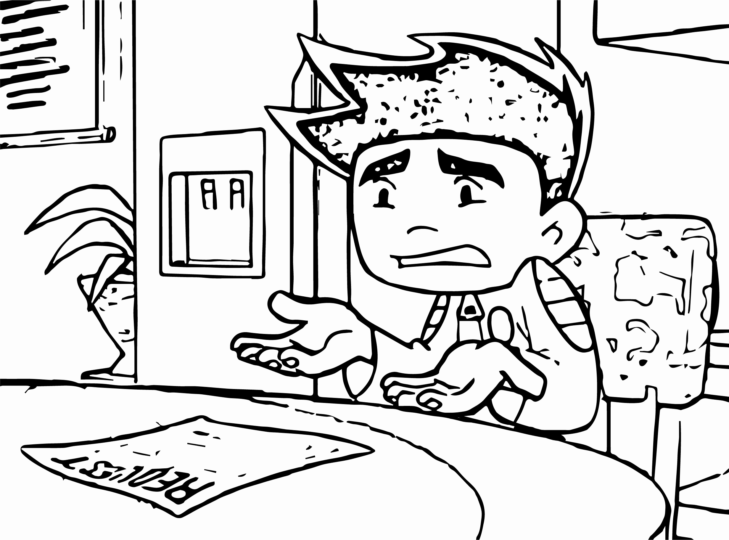 2463x1824 Fun Coloring Page