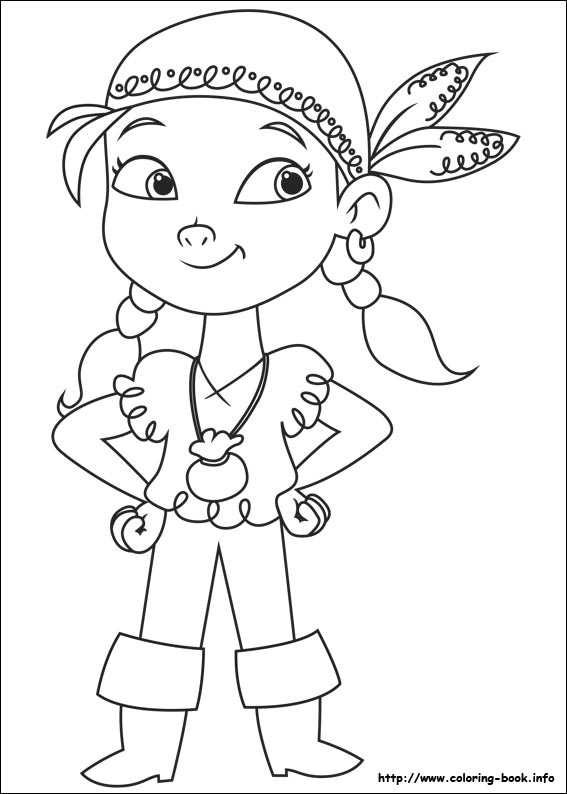 567x794 Pirates Coloring Pages Perfect Jake Neverland Pirates Coloring