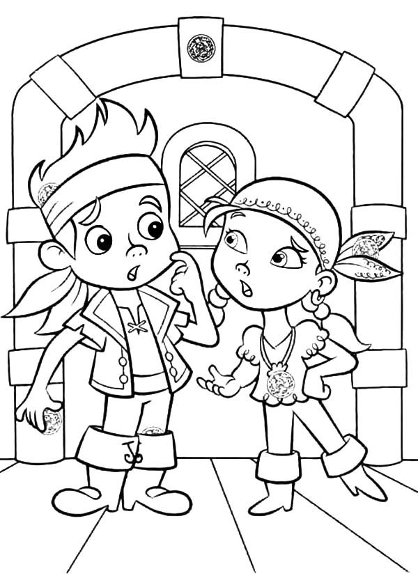 600x840 Jake And The Neverland Pirates Christmas Coloring Pages