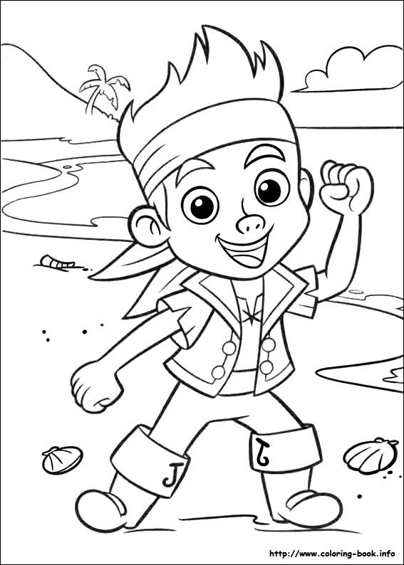 567x794 Jake And The Neverland Pirates Free Printable Coloring Pages Jake