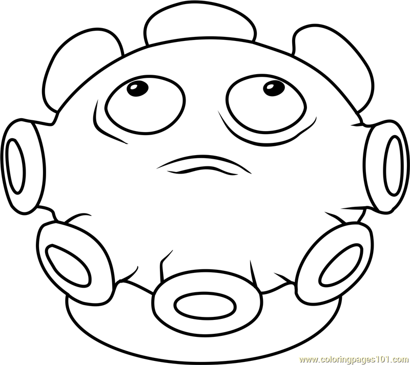 800x713 Plants Vs Zombies Coloring Pages