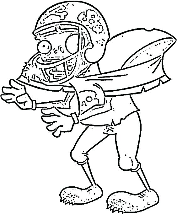 564x682 Zombie Coloring Page Plants Vs Zombies Coloring Pages