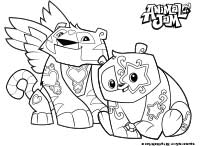 204x146 Animal Jam Coloring Pages