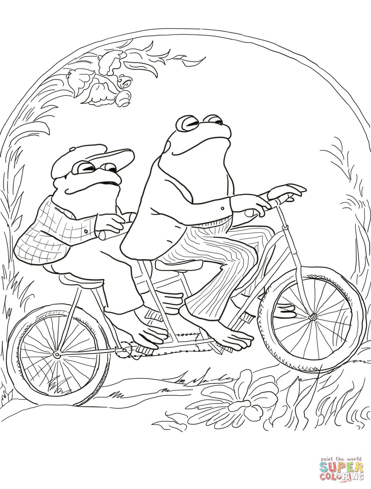 1212x1600 Frog And Toad Coloring Pages Download Coloring For Kids