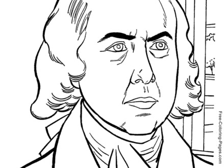 440x330 Presidents Day Printable Coloring Pages, Presidents Day Coloring