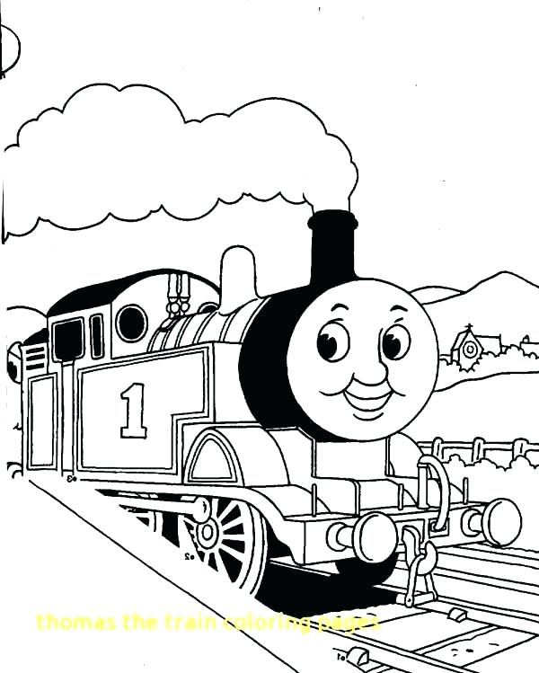 600x749 Thomas Train Coloring Page The Tank Engine Coloring Pages Coloring