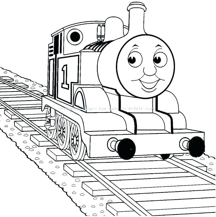 878x879 The Train Coloring Pages Also Train Coloring Pages Thomas