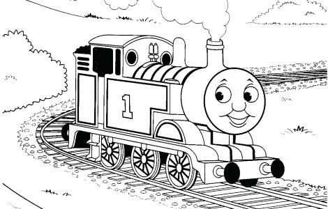 470x300 Thomas Coloring Pages Coloring Pages The Train Thomas Percy James