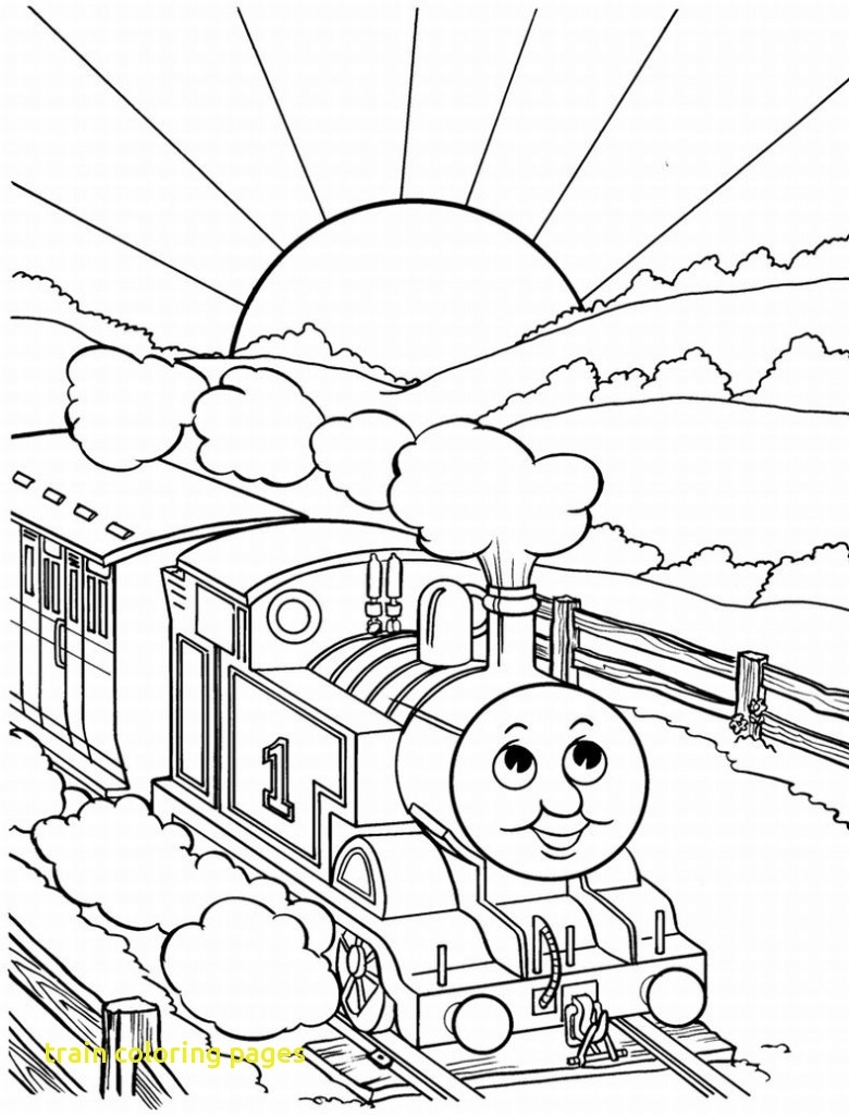 780x1024 Train Coloring Pages With Train Coloring Pages Thomas The Train