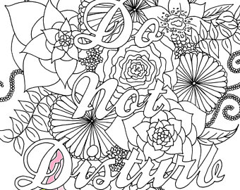340x270 Adult Coloring Etsy