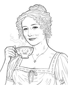 236x295 Color Me Jane A Jane Austen Adult Coloring Book