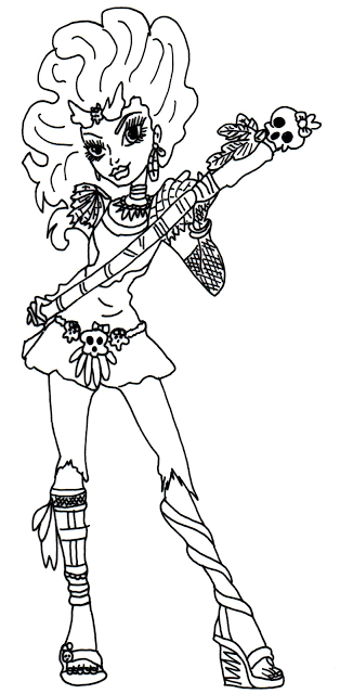 314x640 Jane Boolittle Coloring Pages Sheet Monster High Coloring Pages