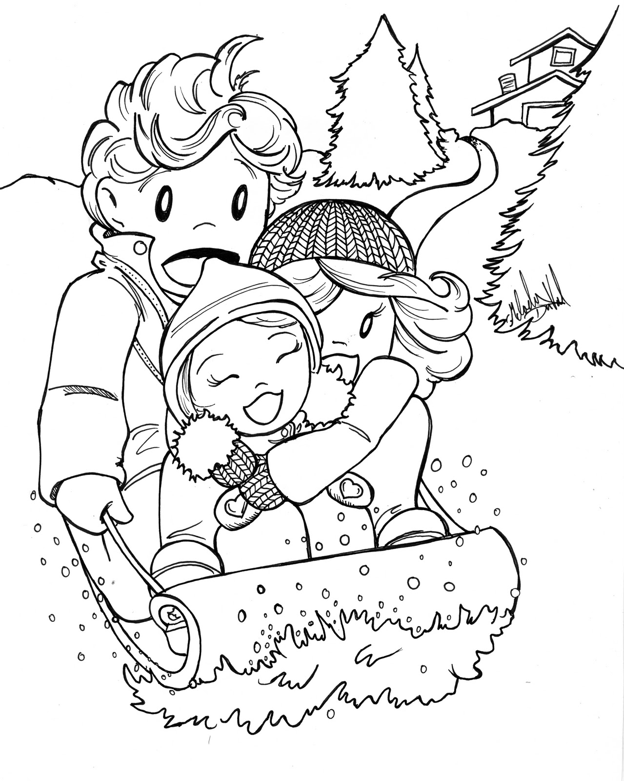 1279x1600 Perspective January Coloring Pages For Preschool Coloringsuite Com