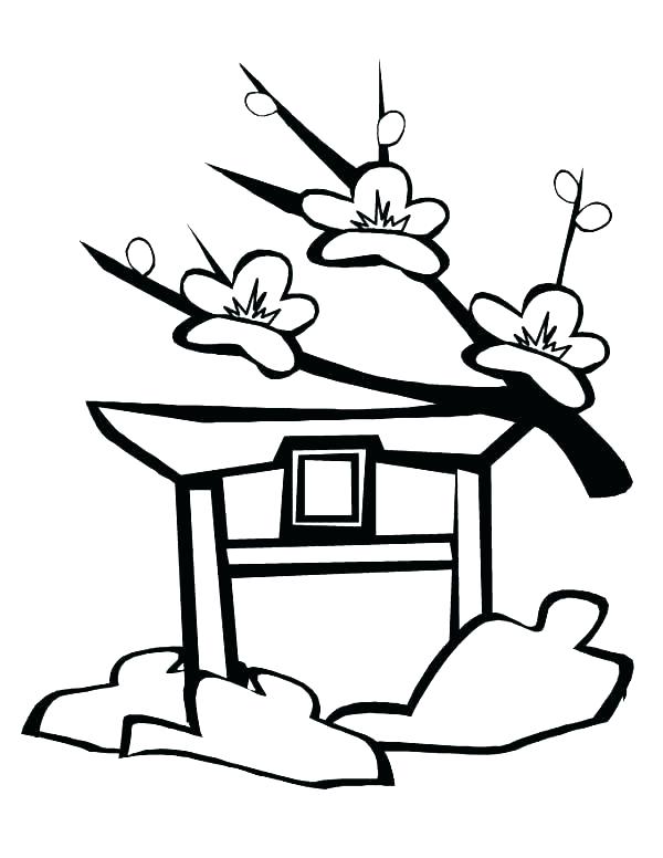 600x776 Printable Japanese Coloring Pages Professional
