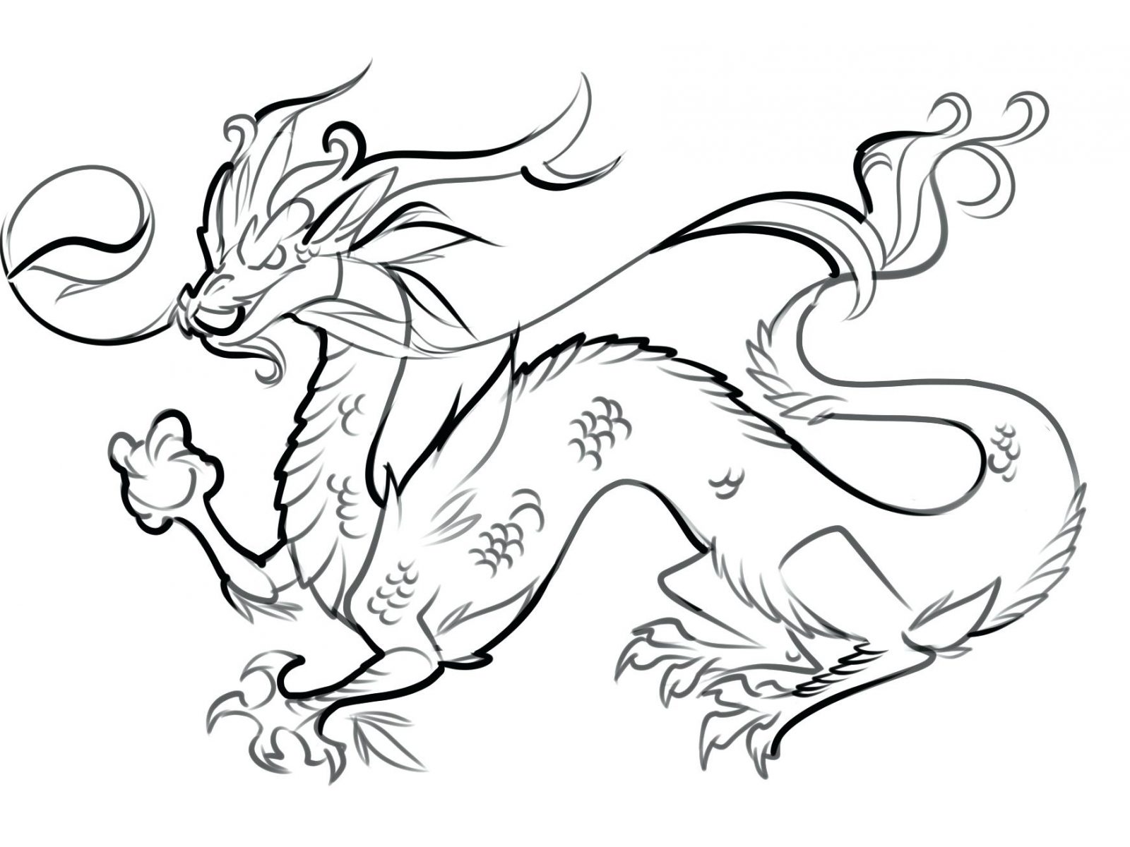 1600x1200 Coloring Page Adults Japon Valentin Japanese Anime Pictures Garden