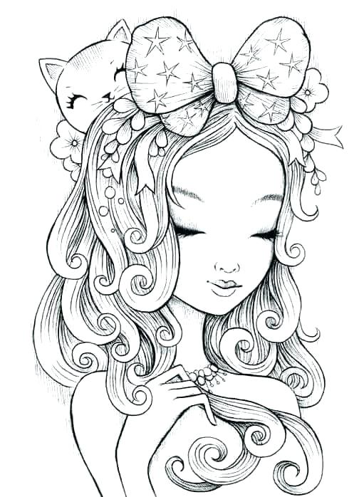504x698 Manga Coloring Pages Coloring Pages Adult Manga Anime Colouring