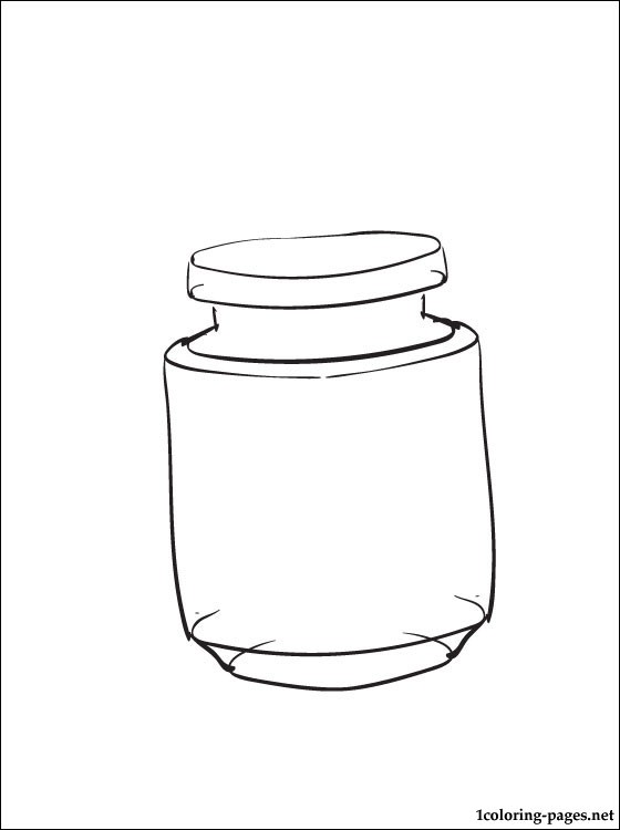 560x750 Jar Coloring Page Coloring Pages