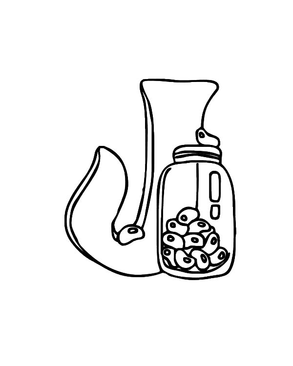 600x750 Mason Jar Coloring Pages