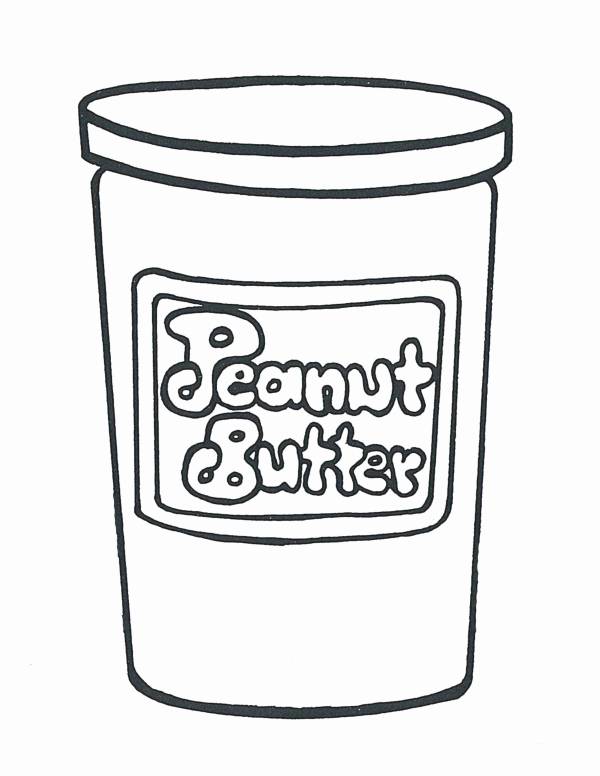 600x776 Jar Coloring Page