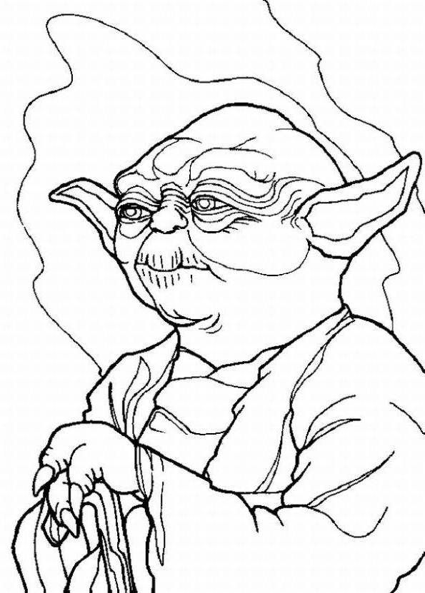 595x831 Star Wars Coloring Pages Luke