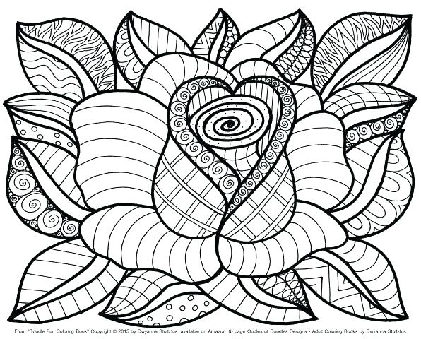 596x480 Coloring Pictures Of Flowers As Well As Flowers Coloring Flower