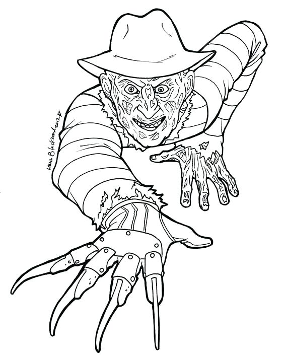 564x709 Jason Voorhees Coloring Pages Online Para Horror And On Dicastop