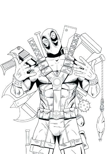 360x509 Jason Voorhees Coloring Pages Personable Creation Coloring Page